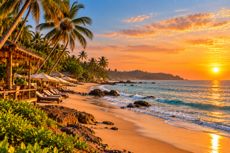 Quiet North Goa beach scenery representing an Ashwem versus Mandrem stay comparison