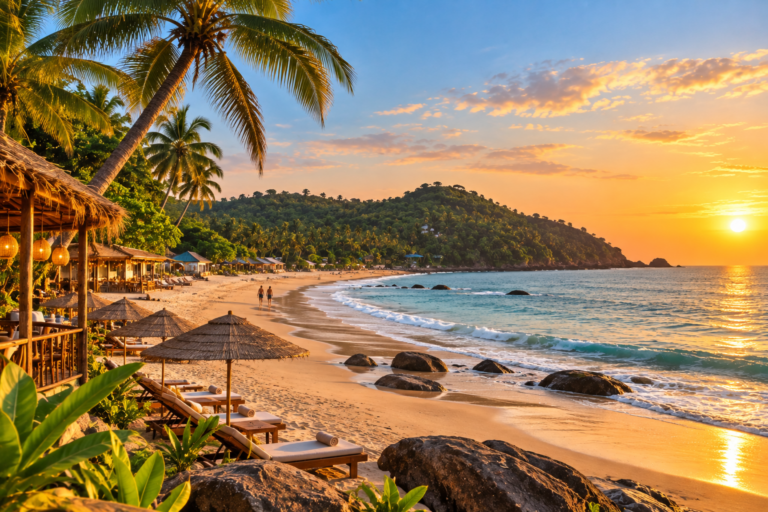 North Goa beach scenery representing a Candolim versus Calangute stay comparison